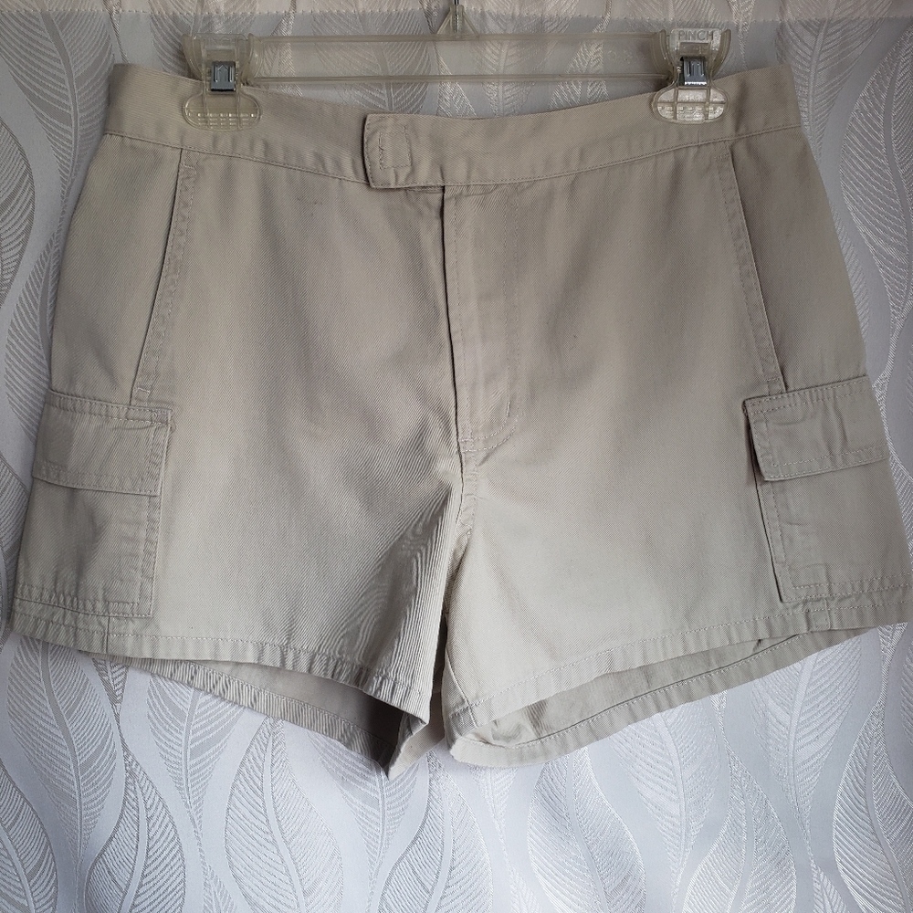 Paris Blues Khaki Cargo Shorts